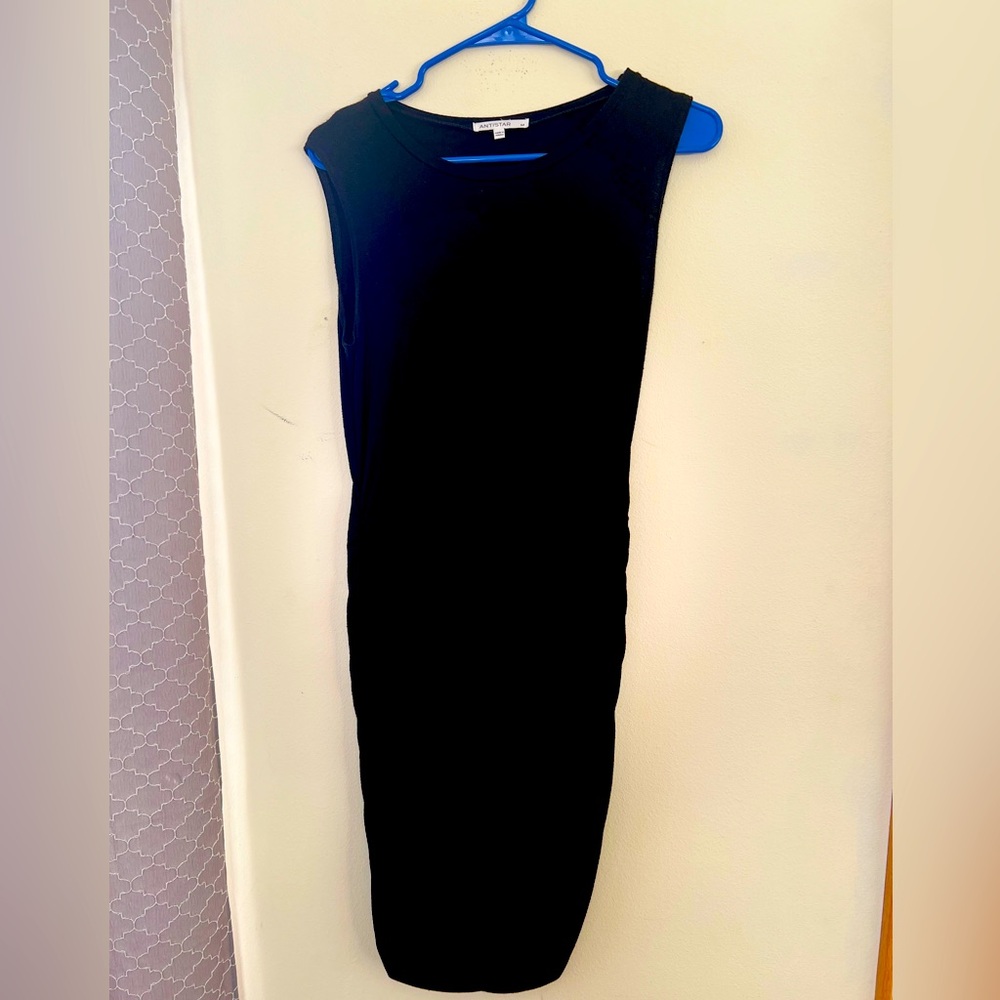 Black dress.
